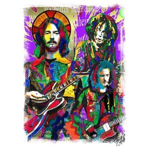 Cream Clapton Bruce Baker Blues Rock Guitar Music Poster Print Wall Art 18x24